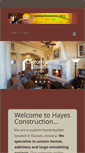 Mobile Screenshot of hayesconstructiontucson.com